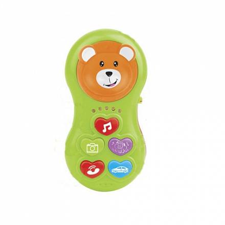 Музыкальная игрушка – Телефон, свет и звук, звуки животных 